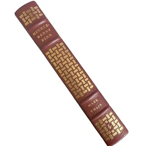 1981 Easton Press ED. HUCKLEBERRY FINN by Mark Twain Full Leather Collector's Ed - Picture 1 of 10