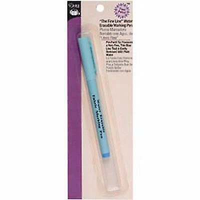 Dritz Water Erasable Marking Pen Bright Blue 700