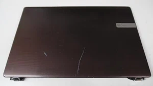 For Gateway NV59C63u - 15.6" LCD Cover Lid w/ Bezel Hinges Cables AP0CB000H2006 - Picture 1 of 7