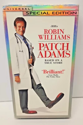Patch Adams - Universal Special Edition Vhs Tape Movie Feat. Robin Williams - Image 1 of 4