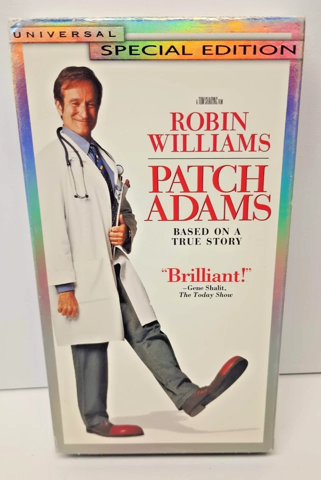Patch Adams - Universal Special Edition Vhs Tape Movie Feat. Robin Williams - Image 1 of 4