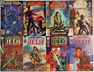 DC Dark Horse Star Trek Wars Jedi Lot of 8 Comic Books #50,47,26,2,1,6,2,3 Mixed - Picture 1 of 2