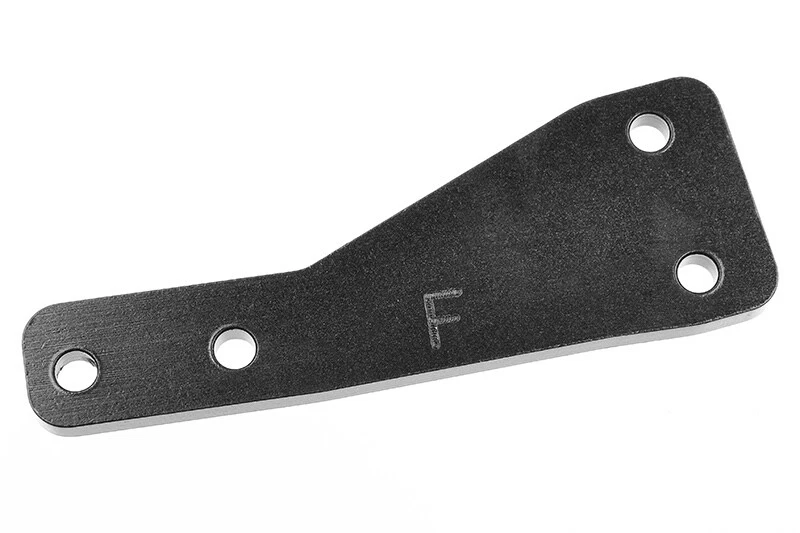 Corally 00180-663 Shock Tower Brace - Front - MT - Aluminum - Black - 1pc - Image 1 of 1