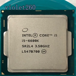 6Th Gen Intel Core i5-6600K LGA1151 CPU Processor 3.50GHz 4-Core 4-Thread - Picture 1 of 1