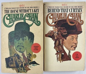 Charlie Chan Books Earl Derr Biggers Bantam Books Lot of 2 - Bild 1 von 7