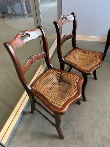 antique english dining chairs Cover