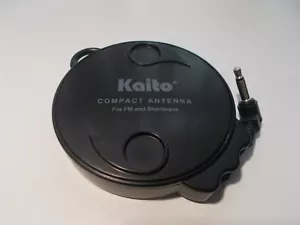 Antena compacta Kaito para FM y onda corta, con aprox. Cable de 19 pies, conector de 3,5 mm - Imagen 1 de 2