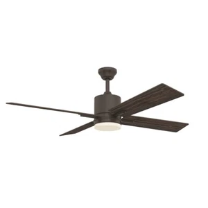 Craftmade Teana 52" Ceiling Fan, Blades & Light Kit, Brown - TEA52ESP4 - Picture 1 of 1