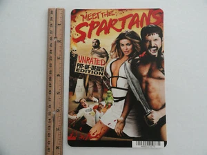 MEET THE SPARTANS - CARMEN ELECTRA - BLOCKBUSTER VIDEO BACKER CARD 5"X8" - Bild 1 von 3