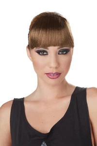 New Wave 80's Clip On Bangs Adult Costume Wig - Picture 1 of 1
