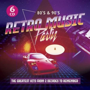 80's & 90's Retro Music Party - Various Artists (Blue Line) 6CD Box Set - Bild 1 von 2