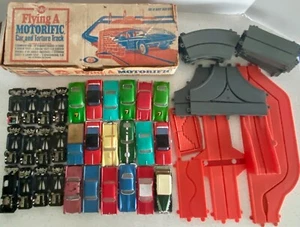 Vintage 60er Jahre Ideal Motorific Lot 18 Karosserien 12 Chassis 25 Teile Folterbahn - Bild 1 von 15