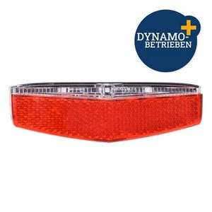 Filmer 40065 LED-Rücklicht Standlichtfuntion Nabendynamo schwarz-rot - Bild 1 von 4