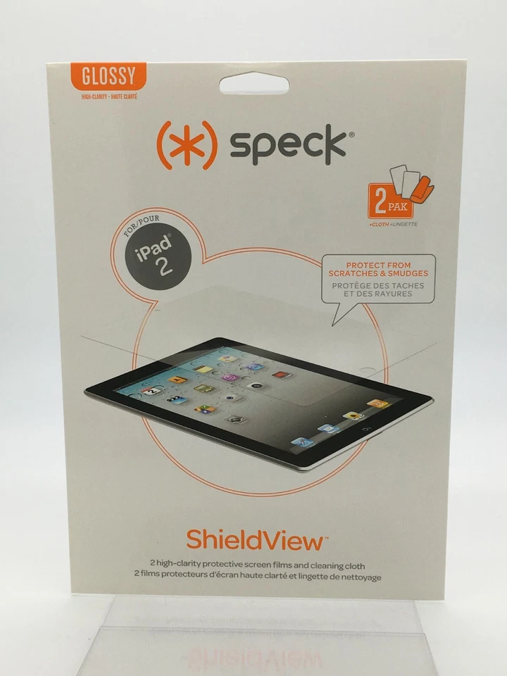 Speck Products ShieldView Screen Protector for iPad 2 - Glossy (SPK-A0413) NEW! - Image 1 of 4