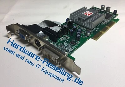 SAPPHIRE Ati Radeon 1024-HC26-0E-SA 128MB 9200SE DDR DVI VGA AGP Grafico Adapter - Immagine 1 di 3