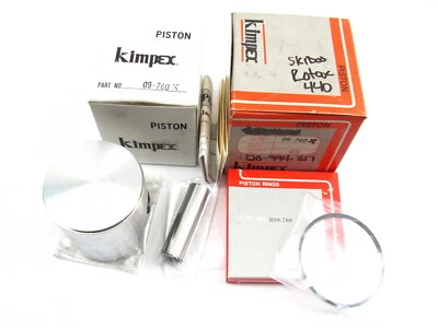KIMPEX NOS SNOWMOBILE PISTON KIT 67.50mm STANDARD SKI-DOO BLIZZARD 09-760 - Image 1 of 2