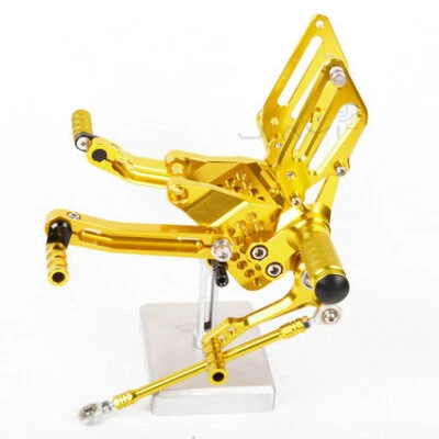 CNC Adjustable Rearset Foot pegs Rear set For Ducati 749 999 916 996 998 S R G - Image 1 of 4