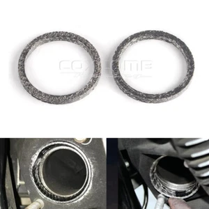 Pair Exhaust Gaskets Set For Harley Twin Cam Big Twin EVO XL 65324-83B - Picture 1 of 9