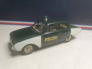 DINKY TOYS ANCIEN #551 FORD TAUNUS POLIZEI BON ETAT NO COPY SANS BOITE bf - Picture 1 of 6