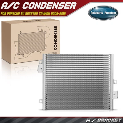 Nuevo condensador de CA con soporte para Porsche 911 2005-2016 Boxster 2005-2012 Cayman Foto 1 de 4