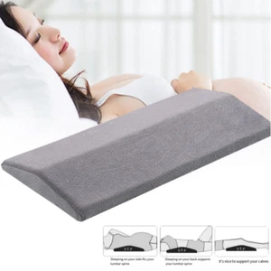 Lumbar Support Pillow for Sleeping Memory Foam Pillow for Back Pain Relief - Picture 1 of 14