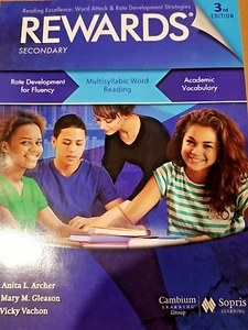 Rewards: Multisyllabic Word Reading, Student Book, Secondary Level, New - Picture 1 of 1