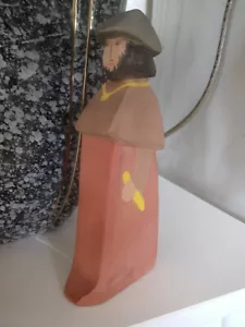 OSTHEIMER RATSHERR Figur für die Burg Ritterburg Holzfigur Brandstempel Rarität - Bild 1 von 8