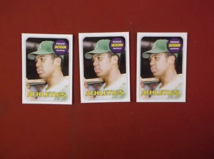 2006 Topps Rookie Reprint Baseball cards--- 3 Reggie Jackson's - Picture 1 of 4