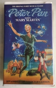 Peter Pan Family Musical VHS Starring Mary Martin 30th Anniversary Edition - Bild 1 von 5