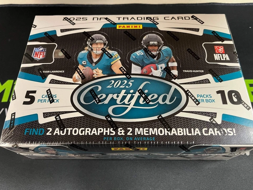 2025 Panini Certified Football Hobby Box - Image 1 of 1