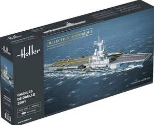 Heller 81072 Charles de Gaulle 1:400 Modellbausatz Neu OVP - Picture 1 of 2