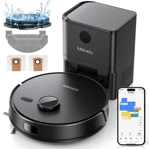 Lubluelu L15 Plus 5000Pa Robot Vacuum and Mop Cleaner with 2L Auto-Empty Dock - Picture 1 of 9