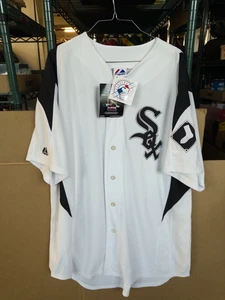 Camiseta Majestic Chicago White Sox MLB #24 Joe Crede para hombre talla XL nueva con etiquetas - Imagen 1 de 18
