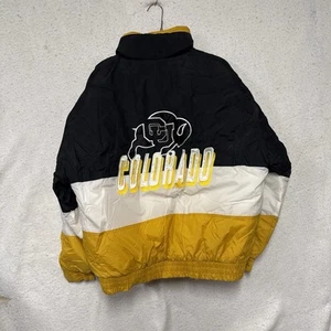 Vtg Pro Player Puffer Jacket Mens Size XL Colorado University Buffaloes - Picture 1 of 8