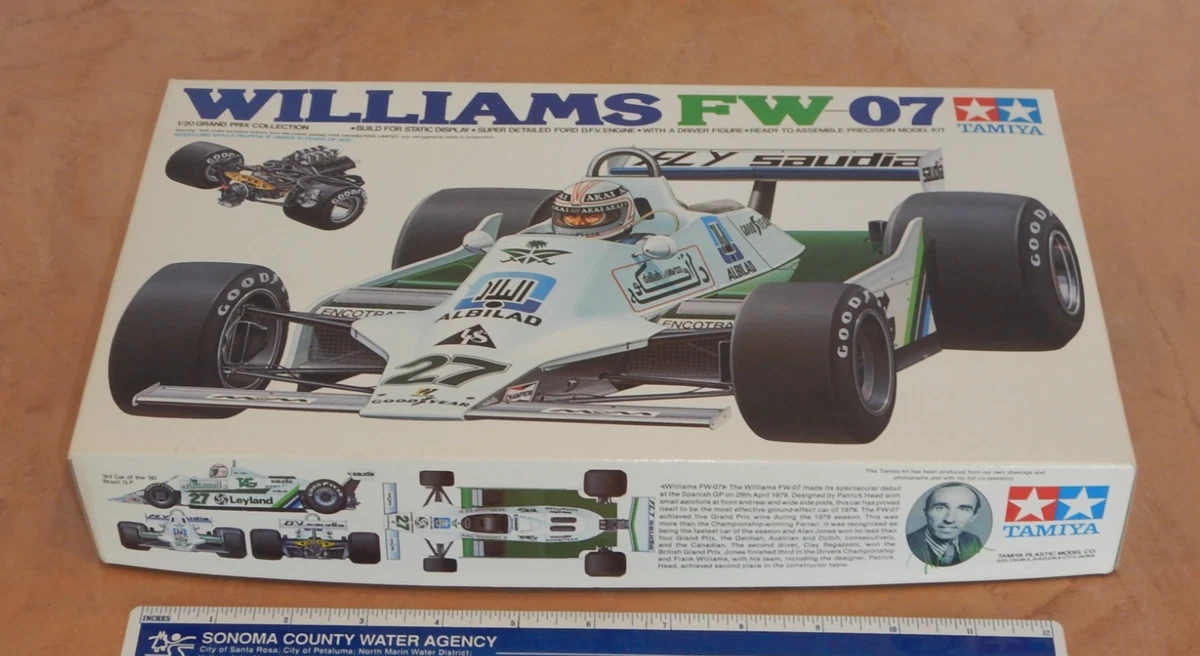 Tamiya Williams In 1/12 Scale Sports Car Toy Models & Kits for
