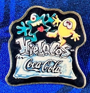 Prendedor clásico de huevo GoGo’s Crazy Bones Hielocos Coca-Cola - rasguños menores - Imagen 1 de 2