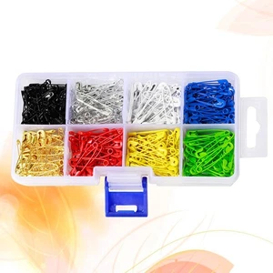 400 Stück Sicherheitsnadeln Metall kleine Schnallennadeln für Handarbeit Nadel Zubehör - Bild 1 von 11