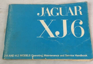 Manuel d'entretien d'exploitation pour modèles Jaguar XJ6 2-8 et 4-2 - Photo 1/24
