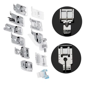 Presser Foot Roller Foot Straight Seam Presser Supplies 11pcs/set Buttons Sewn - Picture 1 of 10