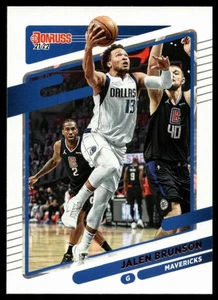 2021-22 Donruss #19 Jalen Brunson Dallas Mavericks - Bild 1 von 2