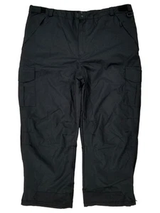 Swiss Tech Big Mens Rich Black Insulated Outdoor Ski Snowboard Snow Pants 3XL - Picture 1 of 2
