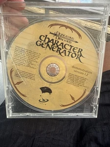 Dungeons & Dragons Character Generator Demonstration Version 1.0 - Disc Only - Picture 1 of 2