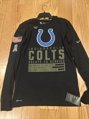 Camiseta de manga larga Nike NFL Indianapolis Colts Salute To Service talla S NKDT para hombre Foto 1 de 4