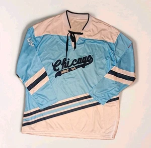 Camiseta deportiva de hockey de los Chicago White Sox de béisbol MLB Giveaway SGA azul cielo XL - Imagen 1 de 1