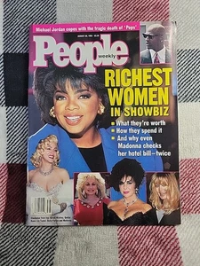 People Mag August 30 1993 Richest Women In Showbiz - Michael Jordan's Dad Dies - Picture 1 of 17