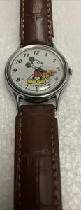 Lorus Mickey Mouse Vintage V515-6000A1 Herrenuhr neue Batterie läuft top - Bild 1 von 7