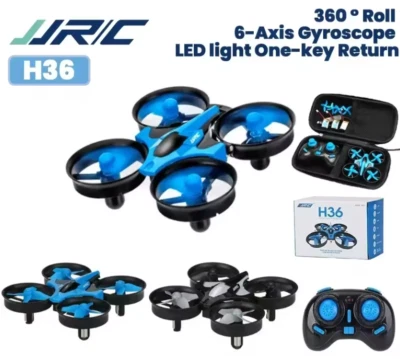 JJRC H36 Drone – Mini Quadcopter, LED Lights, 6-Axis Gyro, One-Key Return - UK - Image 1 of 4