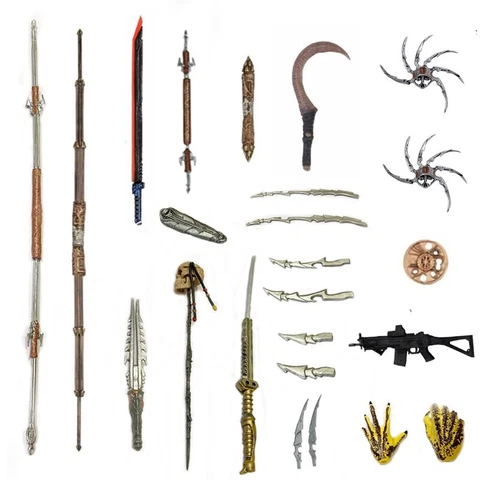 NECA Predator Accessories 24Pcs 2 7quot;Scale Action Figure Ultimate City Hunter Cover