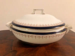 Antique Wedgwood-England Creamware Lidded Serving Bowl made for Stephenson - Bild 1 von 6