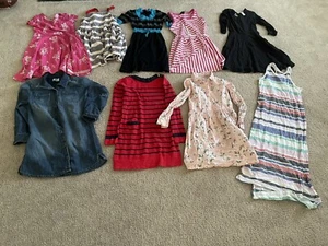 Lot Of Girls Dresses Old Navy Gap Size 8 - Picture 1 of 13